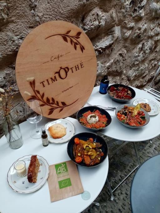 Chambre Atypique Dans Cafe Healthy แซงต์-ปอล-เดอ-วองส์ ภายนอก รูปภาพ
